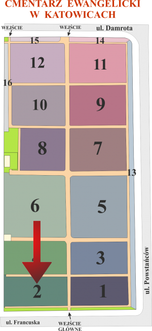 Brak mapy sektorowej