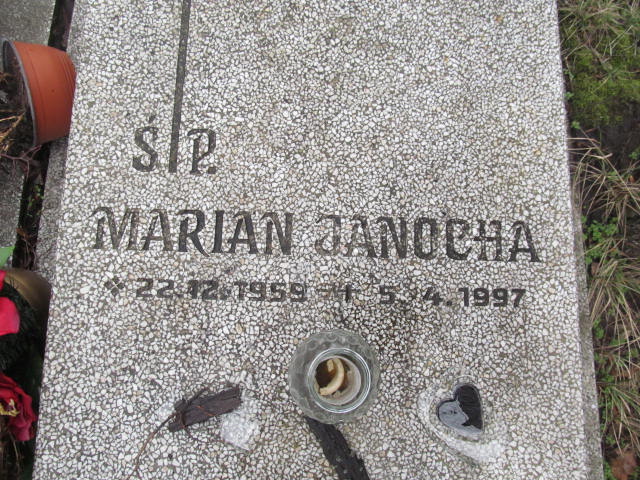 Marian Janocha 1959 Katowice ewangelicki - Grobonet - Wyszukiwarka osób pochowanych