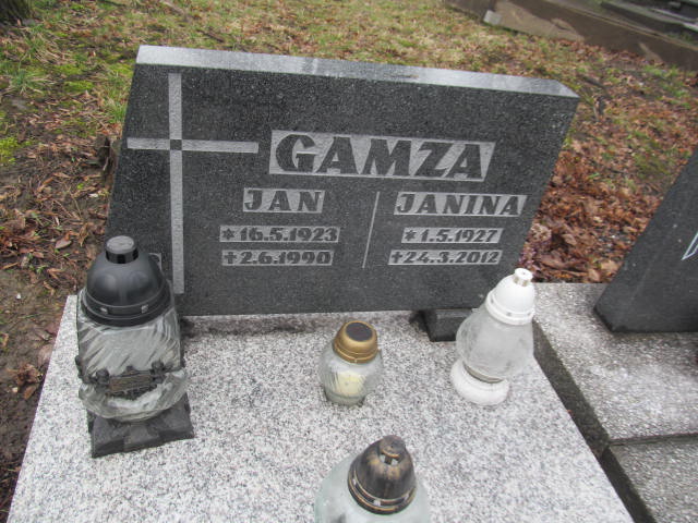 Jan Gamza 1923 Katowice ewangelicki - Grobonet - Wyszukiwarka osób pochowanych