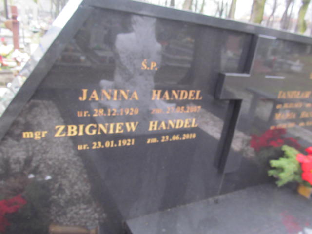 Zbigniew Handel 1921 Katowice ewangelicki - Grobonet - Wyszukiwarka osób pochowanych