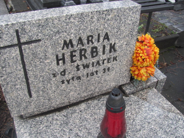 Maria Herbik 1949 Katowice ewangelicki - Grobonet - Wyszukiwarka osób pochowanych