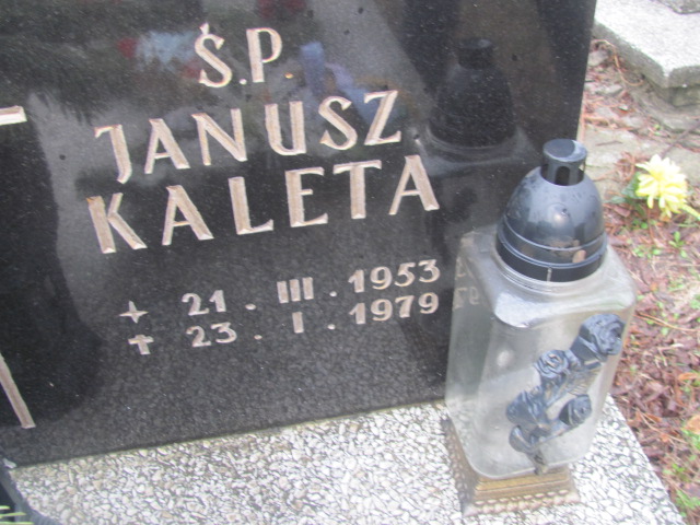 Janusz Kaleta 1953 Katowice ewangelicki - Grobonet - Wyszukiwarka osób pochowanych