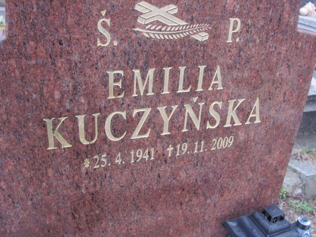 Emilia Kuczyńska 1941 Katowice ewangelicki - Grobonet - Wyszukiwarka osób pochowanych