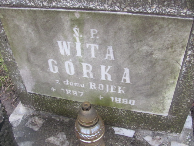 Wita Górka  1897 Katowice ewangelicki - Grobonet - Wyszukiwarka osób pochowanych