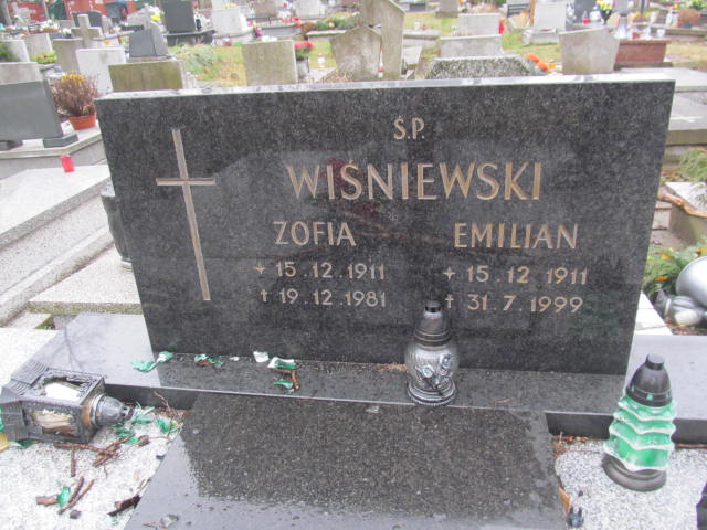 Emilian Wiśniewski 1911 Katowice ewangelicki - Grobonet - Wyszukiwarka osób pochowanych