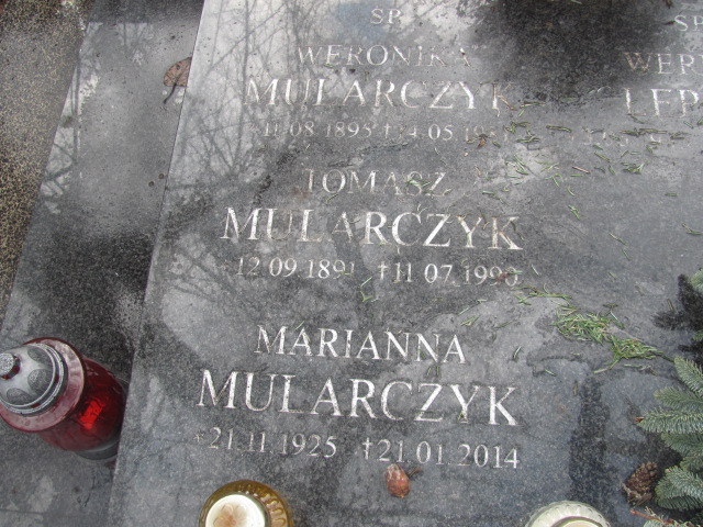 Marianna Cecylia Mularczyk 1925 Katowice ewangelicki - Grobonet - Wyszukiwarka osób pochowanych