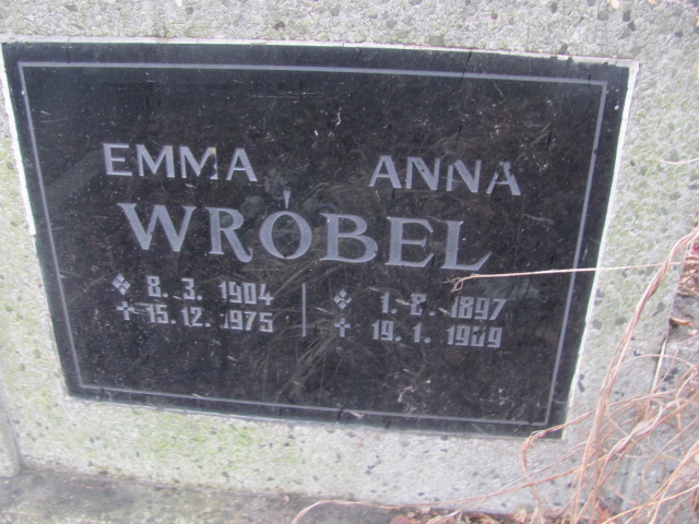 Emma Wróbel 1904 Katowice ewangelicki - Grobonet - Wyszukiwarka osób pochowanych