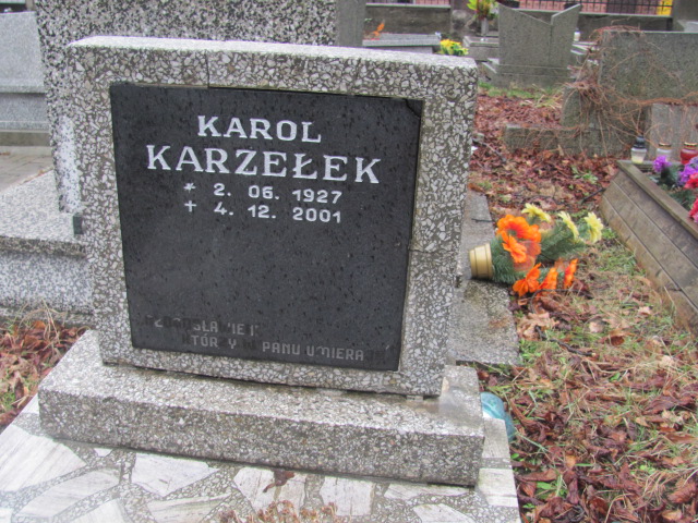 Karol Karzełek 1937 Katowice ewangelicki - Grobonet - Wyszukiwarka osób pochowanych