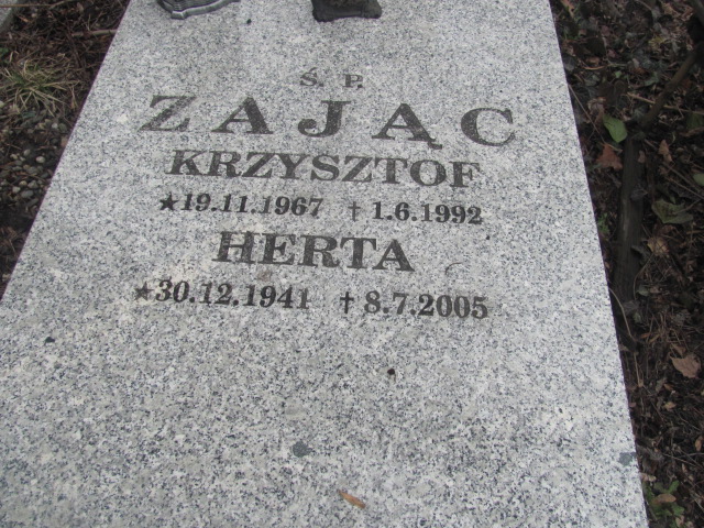 Herta Luiza Zając 1941 Katowice ewangelicki - Grobonet - Wyszukiwarka osób pochowanych