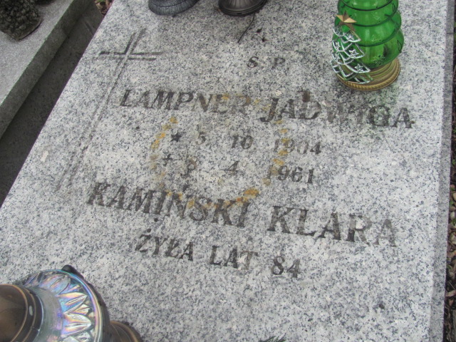 Klara Kamińska Katowice ewangelicki - Grobonet - Wyszukiwarka osób pochowanych