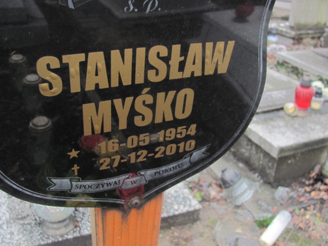 Stanisław Myśko 1954 Katowice ewangelicki - Grobonet - Wyszukiwarka osób pochowanych