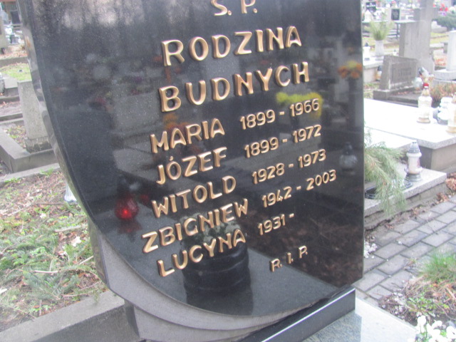 Witold Budny 1927 Katowice ewangelicki - Grobonet - Wyszukiwarka osób pochowanych