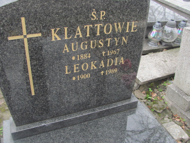 Augustyn Klatt 1883 Katowice ewangelicki - Grobonet - Wyszukiwarka osób pochowanych
