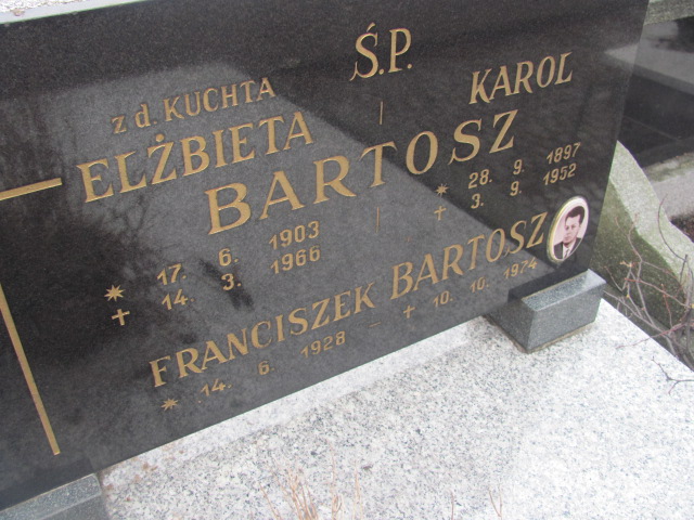 Karol Bartosz 1897 Katowice ewangelicki - Grobonet - Wyszukiwarka osób pochowanych