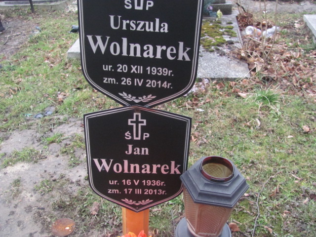 Jan Konrad Wolnarek 1936 Katowice ewangelicki - Grobonet - Wyszukiwarka osób pochowanych