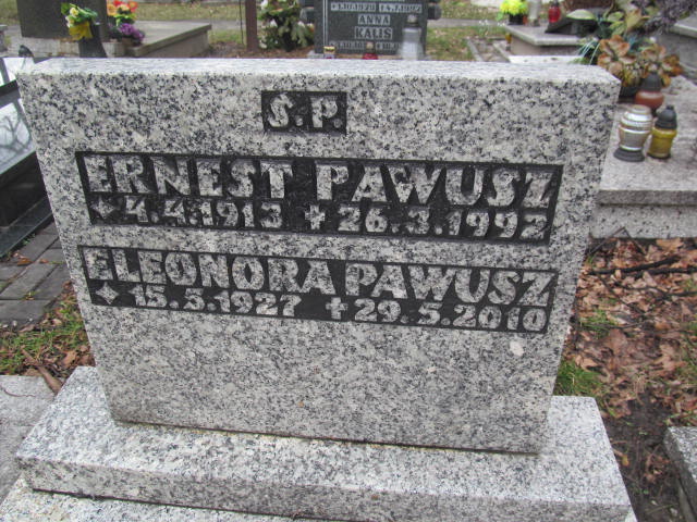 Ernest Jan Pawusz 1913 Katowice ewangelicki - Grobonet - Wyszukiwarka osób pochowanych