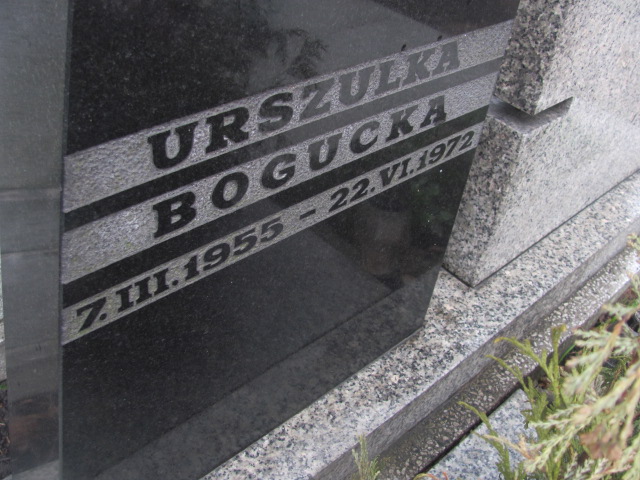 Urszula Bogucka 1955 Katowice ewangelicki - Grobonet - Wyszukiwarka osób pochowanych