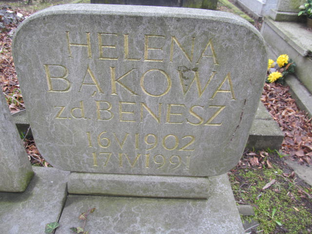 Helena Bąk 1902 Katowice ewangelicki - Grobonet - Wyszukiwarka osób pochowanych
